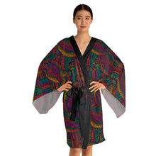 Load image into Gallery viewer, Tuareg Tempest |  Long Sleeve Robe | African  Wax Print |
