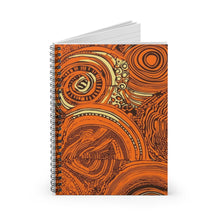 Load image into Gallery viewer, Maasai Magic | Spiral Notebook - Ruled Line | African Wax Print |
