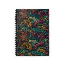 Load image into Gallery viewer, Spiral Notebook - Ruled Line | African Wax Print |
