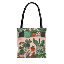 Load image into Gallery viewer, Plant Mom Collection |  Rose Tote Bag | Shopping Bag |
