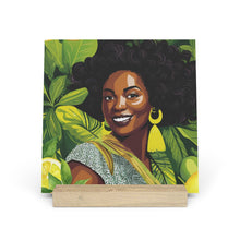 Load image into Gallery viewer, Lemon and Leaves Collection: Lemon Zest | Anika Gallery Board with Stand |
