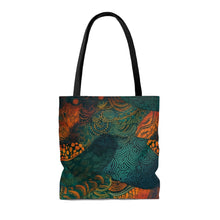 Load image into Gallery viewer, | Kente Kaleidoscope | African Wax Print | Tote Bag | Book, Groceries, &amp; Library  Tote |  | Pattern |
