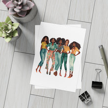 Load image into Gallery viewer, Girlfriends Collection: Postcard Bundles (envelopes included) | Black Women Better together |
