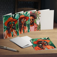 Load image into Gallery viewer, Tropical Oasis Bundle Multi-Design Greeting Cards (5-Pack)
