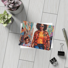 Load image into Gallery viewer, Black In Tech Collection | Mom and Me | Malia | Postcard Bundles (envelopes included) | Black Innovation |
