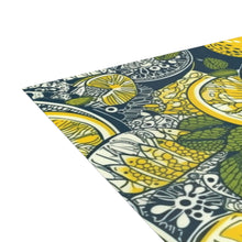 Load image into Gallery viewer, Lemons and Leaves | lemonade lace brunch Postcard Bundles (envelopes included)  | African Wax Print|
