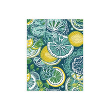 Load image into Gallery viewer, Lemons and Leaves: Lemonade brunch Lace| Postcard Bundles | envelopes included |
