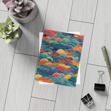 Load image into Gallery viewer, Tribal Bliss | Postcard Bundles | envelopes included | Vibrant Waves |
