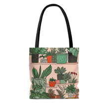 Load image into Gallery viewer, Plant Mom Collection |  Rose Tote Bag | Shopping Bag |
