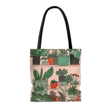 Load image into Gallery viewer, Plant Mom Collection |  Rose Tote Bag | Shopping Bag |
