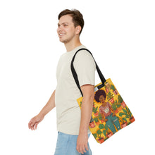 Load image into Gallery viewer, Plant Mom Collection | Sunshine | Tote Bag | Black Woman | By Her Beloved Plant Babies |
