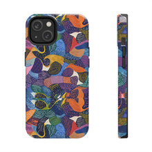 Load image into Gallery viewer, Stylish Kiki Collections iPhone Case | African Wax Print | Tough Phone Case | Shock Dispersion | Protective Cover|
