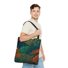 Load image into Gallery viewer, | Kente Kaleidoscope | African Wax Print | Tote Bag | Book, Groceries, &amp; Library  Tote |  | Pattern |
