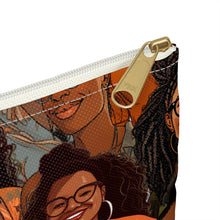 Load image into Gallery viewer, Womens Collective Collection | Accessory Pouch | Everyday Black Girl Magic| Zipper Closure Pencil Case | Stylish Cosmetic Bag |
