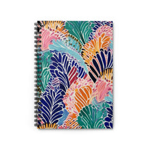 Load image into Gallery viewer, Spiral Notebook - Ruled Line | African Wax Print |
