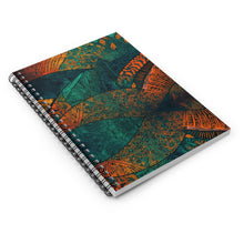 Load image into Gallery viewer, Ancestral Aura| Spiral Notebook - Ruled Line| African Wax Print | Vibrant |
