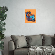 Load image into Gallery viewer, | Black &amp; Bold Collection | James Fine Art Posters | Black Man |
