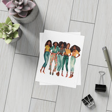 Load image into Gallery viewer, Girlfriends Collection: Postcard Bundles (envelopes included) | Black Women Better together |
