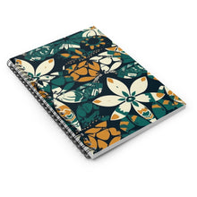 Load image into Gallery viewer, Wolof Wonder | Spiral Notebook - Ruled Line | African Wax Print |
