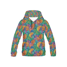 Load image into Gallery viewer, African Wax Print Youth All Over Print Hoodie (USA Size)
