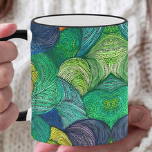 Load image into Gallery viewer, Custom Edge Color Mug (11oz)
