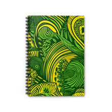 Load image into Gallery viewer, Spiral Notebook - Ruled Line | African Wax Print |
