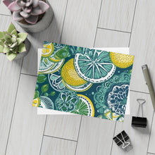 Load image into Gallery viewer, Lemons and Leaves: Lemonade brunch Lace| Postcard Bundles | envelopes included |
