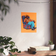 Load image into Gallery viewer, | Black &amp; Bold Collection | James Fine Art Posters | Black Man |
