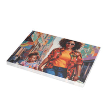 Load image into Gallery viewer, Black In Tech Collection | Mom and Me | Malia | Postcard Bundles (envelopes included) | Black Innovation |
