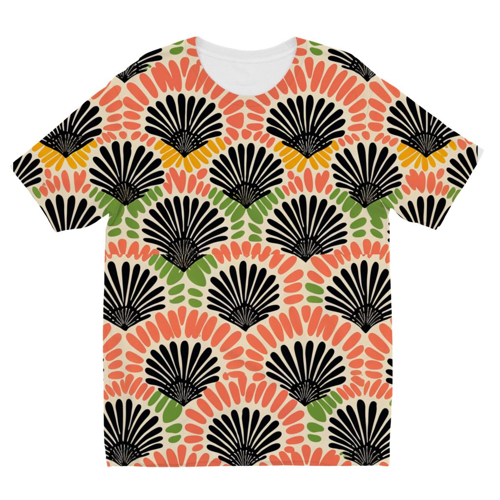 Adire Allure | African Wax Print |  Kids T-Shirt