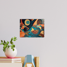 Load image into Gallery viewer, | Sahara Sands | Vibrant African Batik Wall Tile
