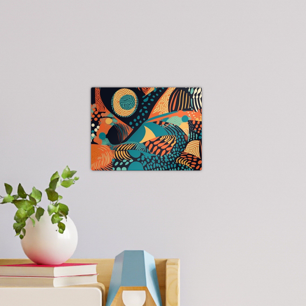 | Sahara Sands | Vibrant African Batik Wall Tile