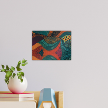 Load image into Gallery viewer, Kente Kaleidoscope| African Wax Print | African Pattern| Wall Tile
