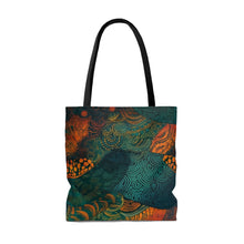 Load image into Gallery viewer, | Kente Kaleidoscope | African Wax Print | Tote Bag | Book, Groceries, &amp; Library  Tote |  | Pattern |
