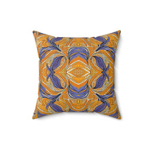 Load image into Gallery viewer, Semi | Spun Polyester Square Pillow | African Wax Print |
