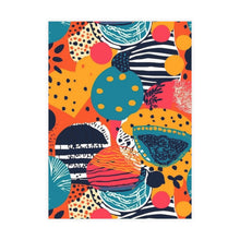 Load image into Gallery viewer, Kalahari Kaleidoscope | African Wax Print Postcard Bundles | Black-Owned | Women-Owned| Envelopes included |
