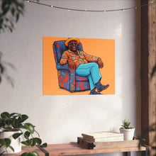 Load image into Gallery viewer, | Black &amp; Bold Collection | James Fine Art Posters | Black Man |
