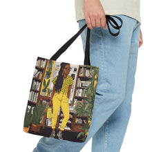 Load image into Gallery viewer, Black Girls Read Collection | Janell | Tote Bag | Bold and Beautiful | African Wax Print
