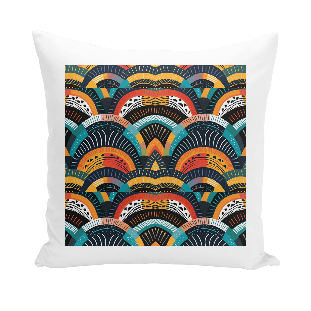 Zulu Warrior | African Wax print| | Throw Pillows |