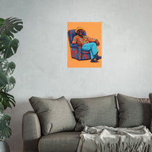 Load image into Gallery viewer, | Black &amp; Bold Collection | James Fine Art Posters | Black Man |
