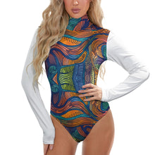 Load image into Gallery viewer, Women&#39;s Turtleneck Long Sleeve Bodysuit
