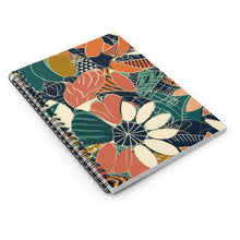 Load image into Gallery viewer, Xhosa Extravaganza | Spiral Notebook | Ruled Line | African Wax Print | African Pattern |
