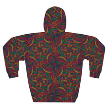 Load image into Gallery viewer, Mombo Waves | Pullover Hoodie | African Wax Print
