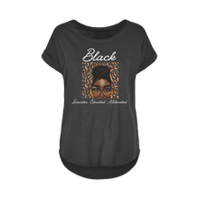 Load image into Gallery viewer, Black In Tech Collection | Black Innovator | Women&#39;s Long Slub T-Shirt XS-5XL
