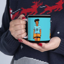 Load image into Gallery viewer, Soccer Love Collection | Girl on Fire Ceramic Mug 11oz | Manchester City | Citizen |
