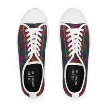 Load image into Gallery viewer, Mombo Wave | Women&#39;s Low Top Sneakers | African Wax Print | African Batik
