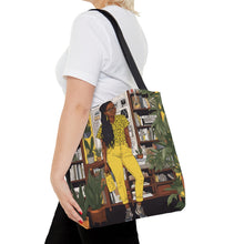 Load image into Gallery viewer, Black Girls Read Collection | Janell | Tote Bag | Bold and Beautiful | African Wax Print
