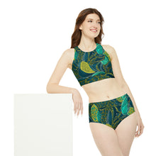 Load image into Gallery viewer, Zanzibar Zest | Womens Sporty Bikini Set | African Wax Print |
