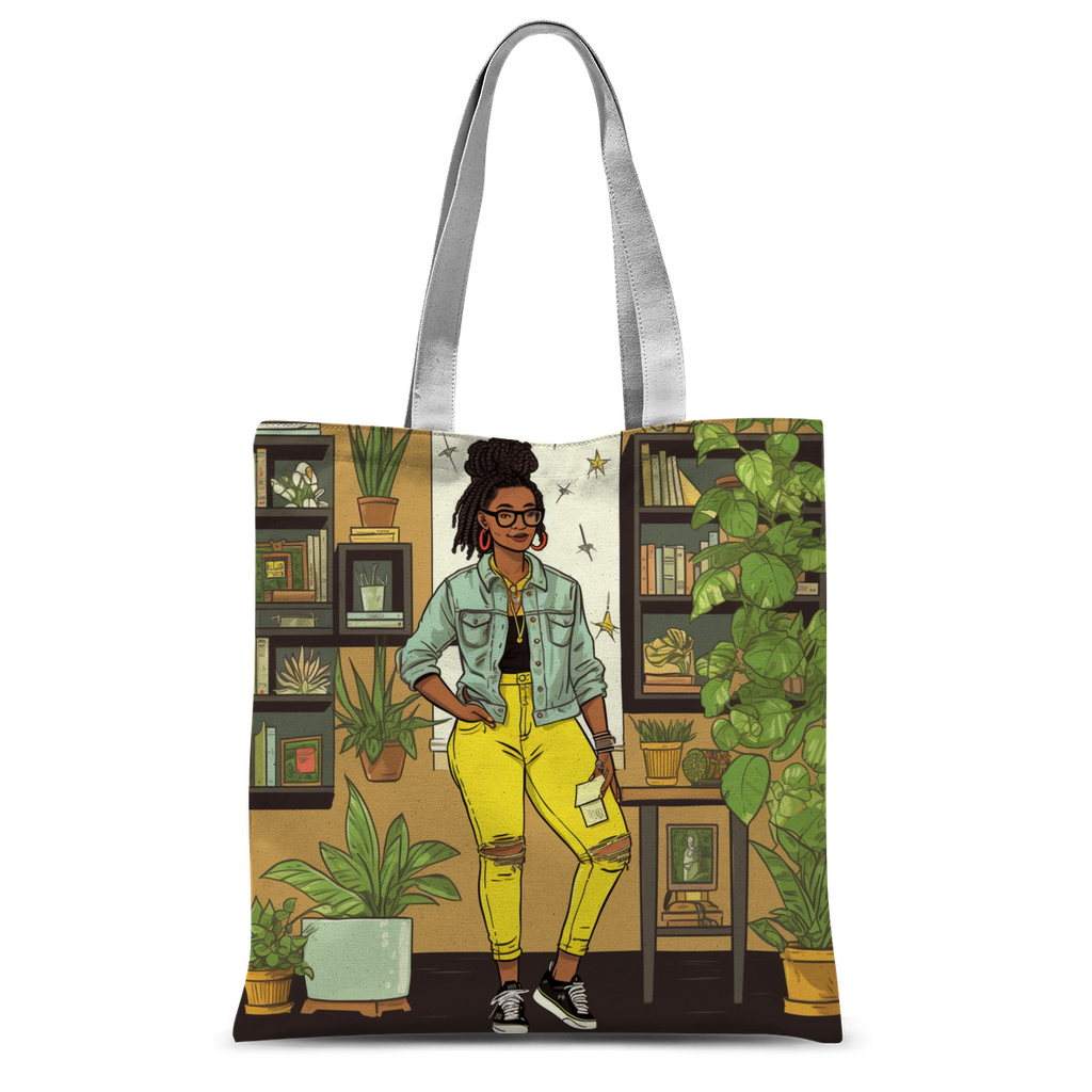 Black in Tech | Janet | Classic Print Tote Bag