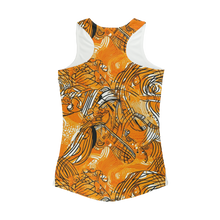 Load image into Gallery viewer, Maasai Magic| African Wax Print |  Women Performance Yoga Tank Top
